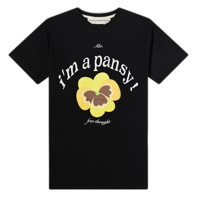 Black Advisory Board Crystals Pansy T-Shirt