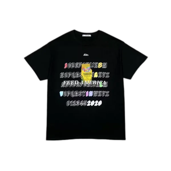 Black Advisory Board Crystals X J Balvin Feeding America Colores T-shirt