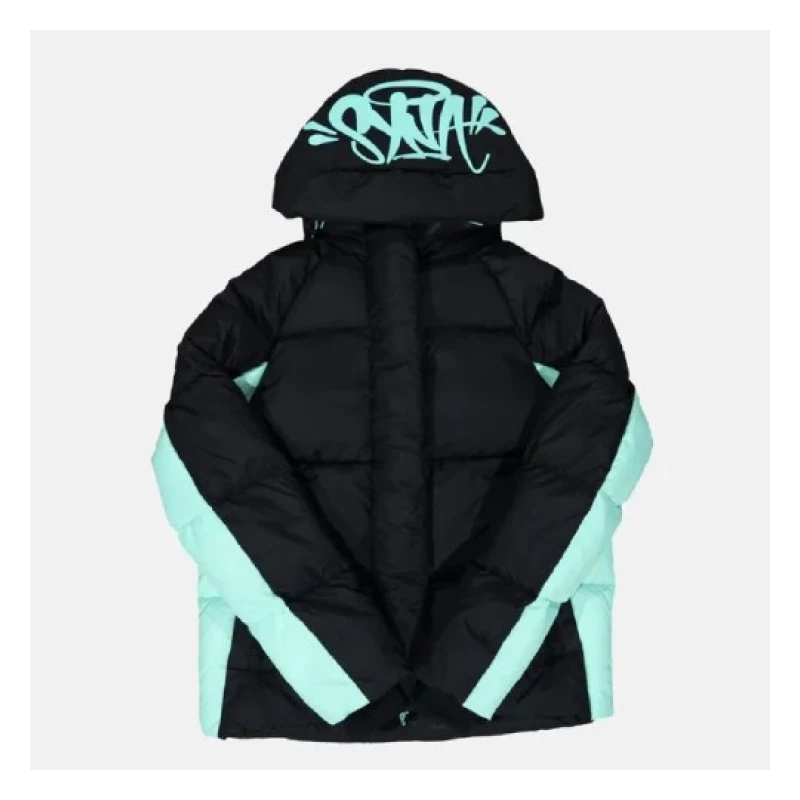 Black/Blue Syna World Syna Logo Zip-Up Jacket