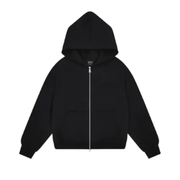 Black Carsicko Core Zip-up Hoodie
