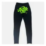 Black/Green Syna World Logo Sweatpants