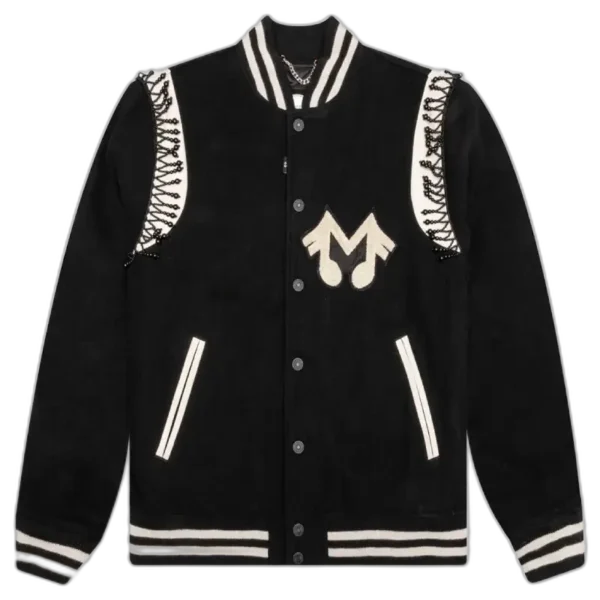 Black Midnight Studios Chandelier Varsity Jacket