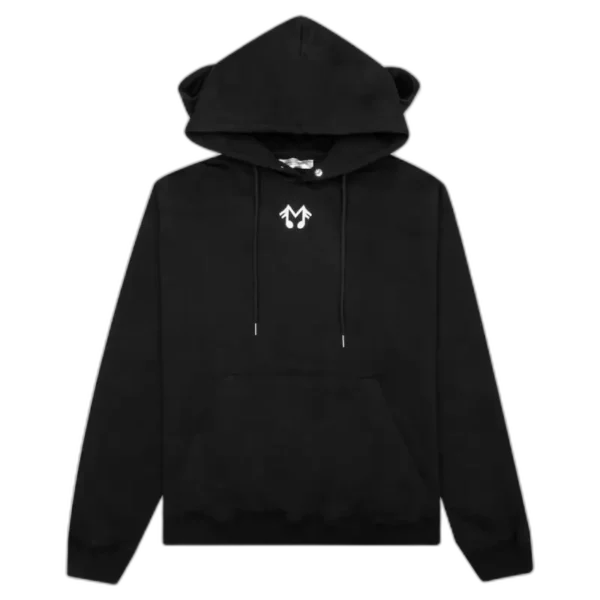 Black Midnight Studios M-Logo Micro Hooded Sweatshirt