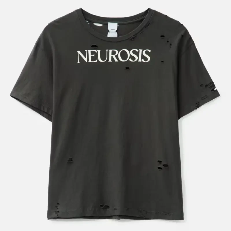 Black Neurosis Distressed Tee