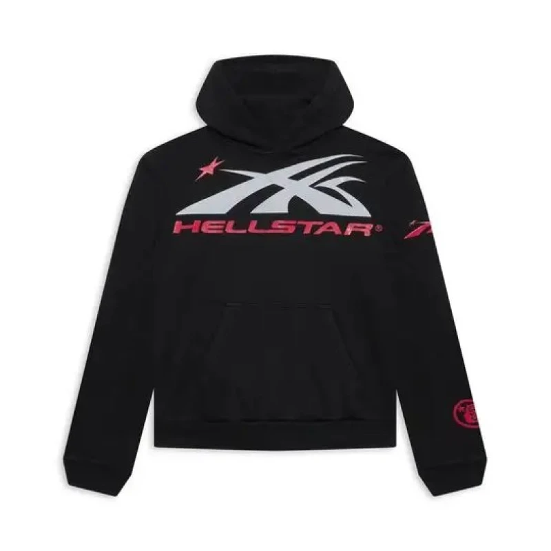 Black/Red Hellstar Sports Hoodie