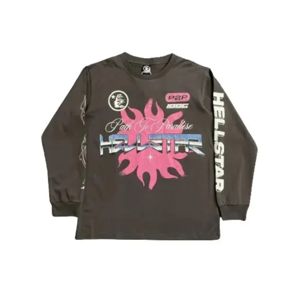Black Spiritual Running Hellstar Long Sleeve