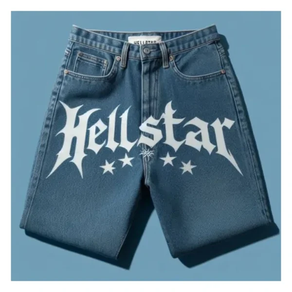 Blue Hellstar Classic Jeans