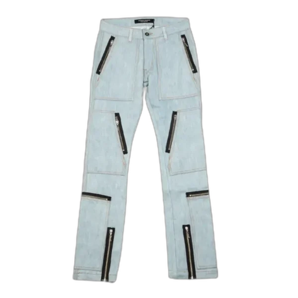 Blue Midnight Studios Denim Cargo Slim Fit Jeans