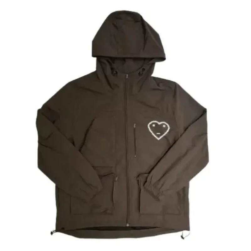 Brown Carsicko Windbreaker Jacket