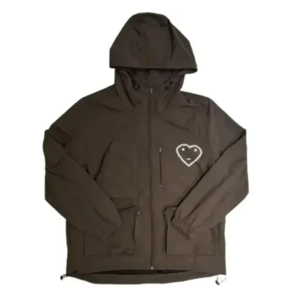 Brown Carsicko Windbreaker Jacket