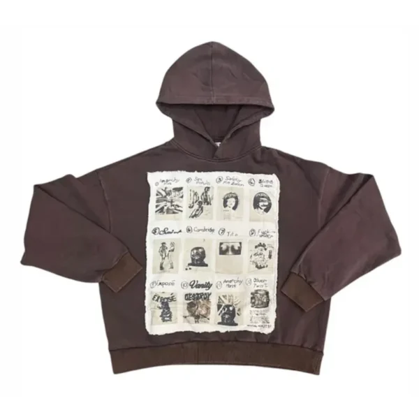 Brown Saint Vanity Sex Pistols Hoodie