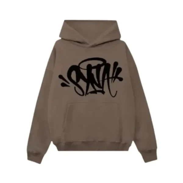 Brown Syna World Syna Printed Hoodie