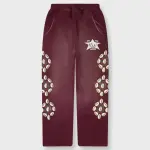 Cowrie Shell Sweatpant - Maroon