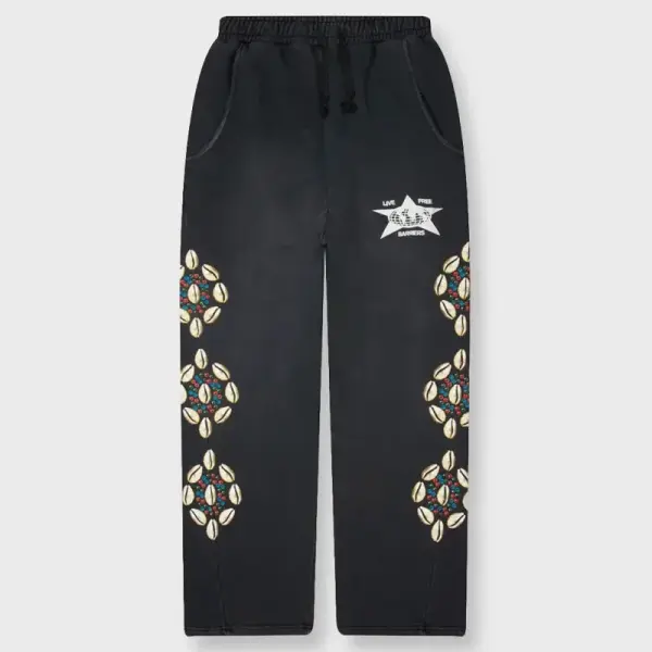 Cowrie Shell Sweatpant - Vintage Black