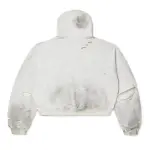 Distressed Chain Hoodie Heather Grey - 2