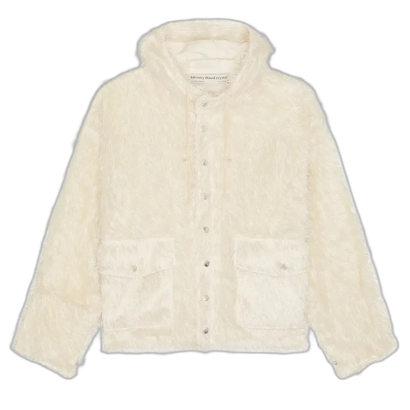 Ecru Advisory Board Crystals On The Fringe Jacket