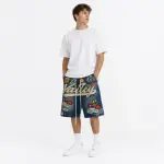 Forever 1980s Relaxed Denim Jorts – Mid Wash - 2