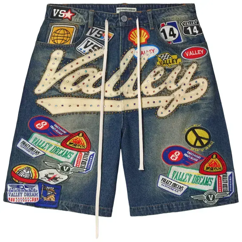 Forever 1980S Relaxed Denim Jorts – Mid Wash