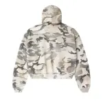 Forever Winter Camo Zip-Up Long-Sleeve Tee – Off-White - 2