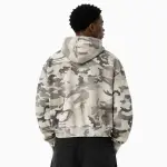 Forever Winter Camo Zip-Up Long-Sleeve Tee – Off-White - 7