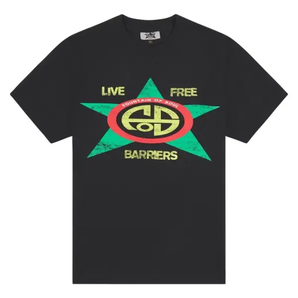 Fountain Of Soul Tee | Black