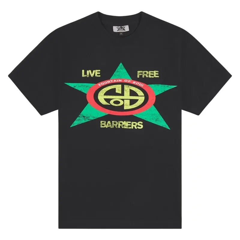 Fountain Of Soul Tee | Black