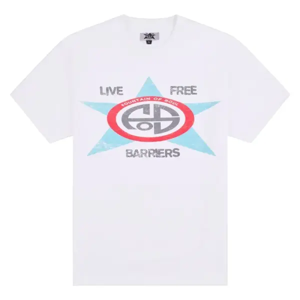 Fountain Of Soul Tee | White