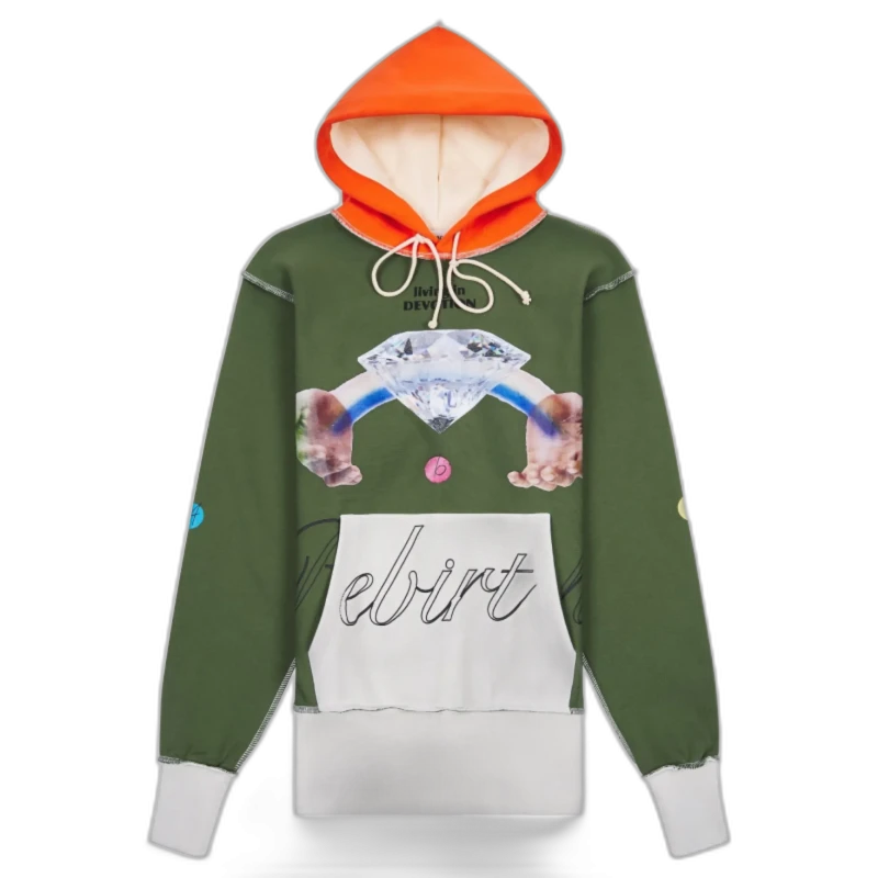 Green Advisory Board Crystals April Birthstone Hoodie