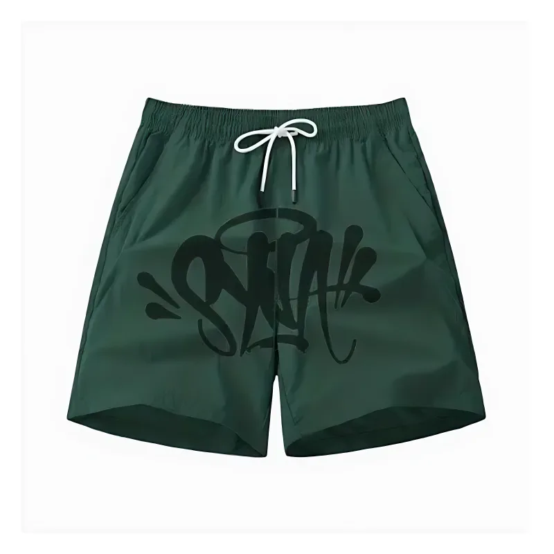 Green Syna World Syna Graffiti Shorts