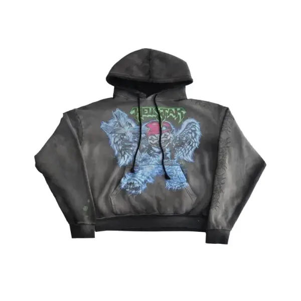Hellstar Halloween Angel Hoodie - Black