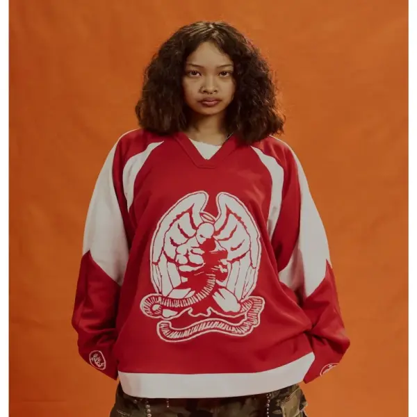 Hellstar x 2Pac Euphanasia Jersey - Red
