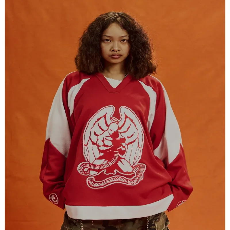 Hellstar X 2Pac Euphanasia Jersey - Red