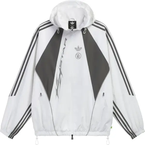 Hellstar x Adidas Track Jacket - White