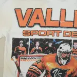 Hockey Goalie Tee Vintage White - 6