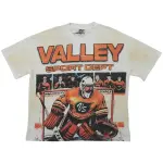 Hockey Goalie Tee Vintage White