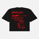 In Glock We Trust Oversized T-Shirt Black/Red - 2