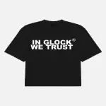 In Glock We Trust Oversized T-Shirt Black/White