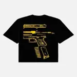 In Glock We Trust Oversized T-Shirt Black/Yellow - 2