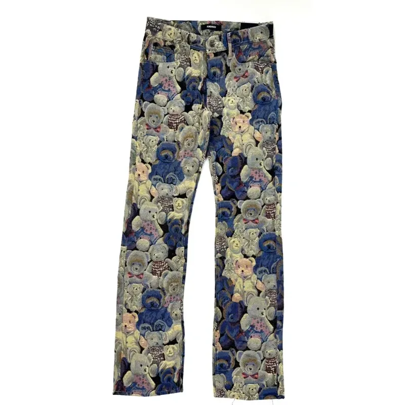 Kindred Bear Mountain Graphic Pattern Stack Pants