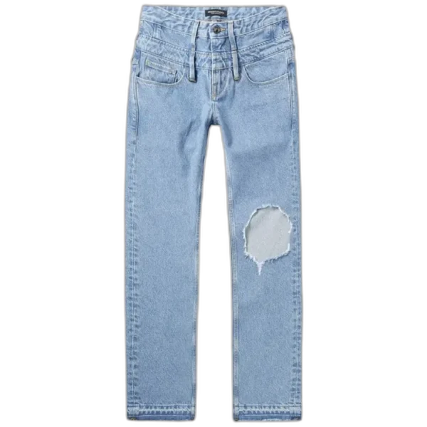 Light Indigo Midnight Studios x Guess Double Waisted Jeans