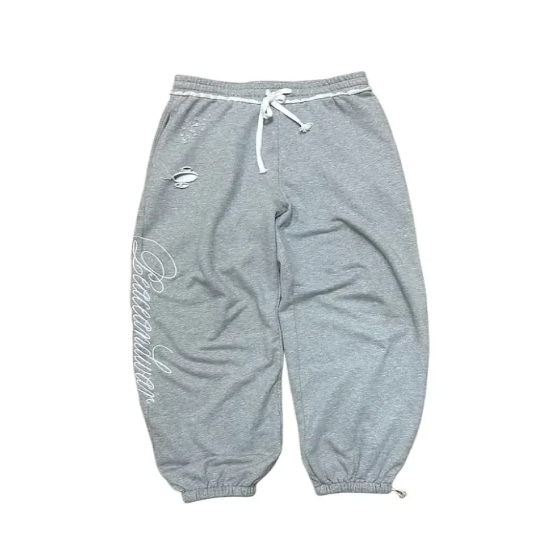 Peace In War Ethereal Sweatpants - Gray
