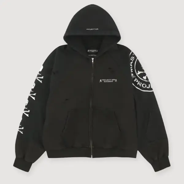 Project G/R x Mastermind Reconstructed Folded Hoodie