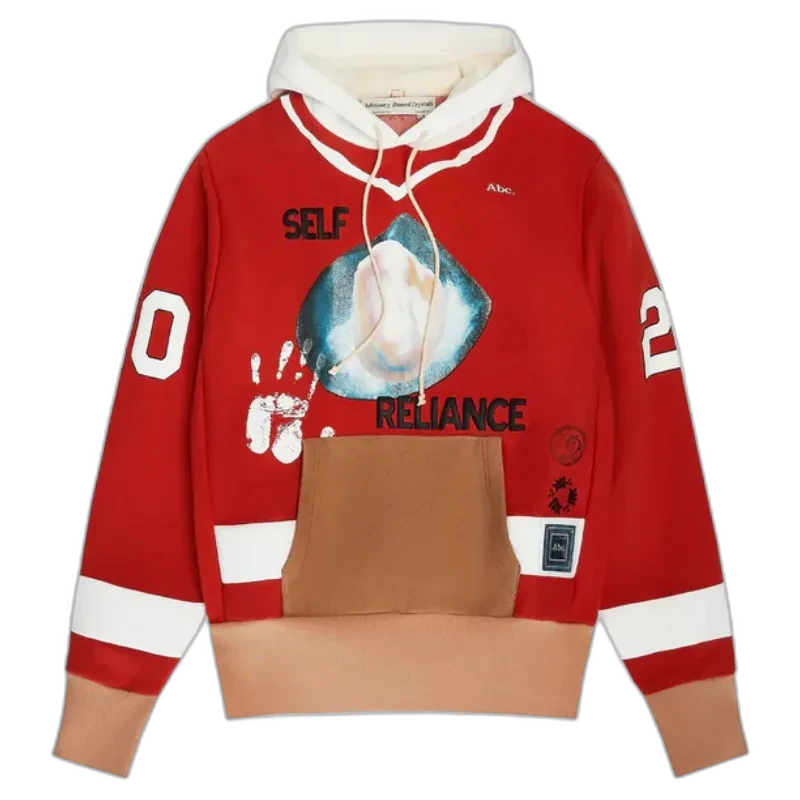 Red Advisory Board Crystals Birthstone Hoodie