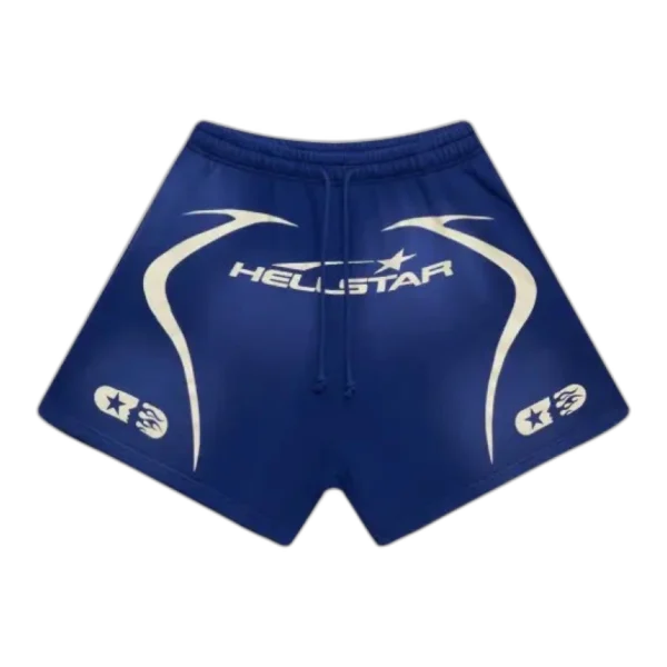 Royal Blue Hellstar Warm-Up Shorts