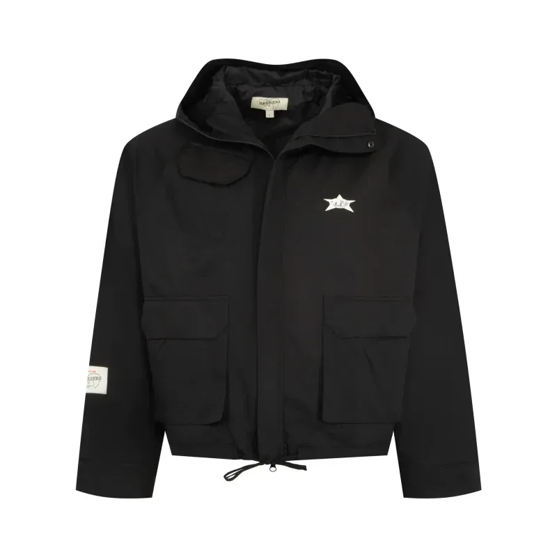 Star Hooded Nylon Jacket (Mens)