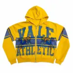 Vale Forever “Bighorn” (Vale Athletic) Zip Up Hoodie Yellow