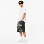 Vale Forever Black 1980s Jorts ‘Black/Wash’ - 5