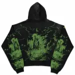 Vale Forever “Nightmare” Zip Up Hoodie Black/Green - 2