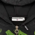 Vale Forever “Nightmare” Zip Up Hoodie Black/Green - 3