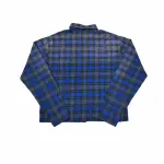 Vale Forever Rhinestone Plaid Flannel Blue/Black - 2